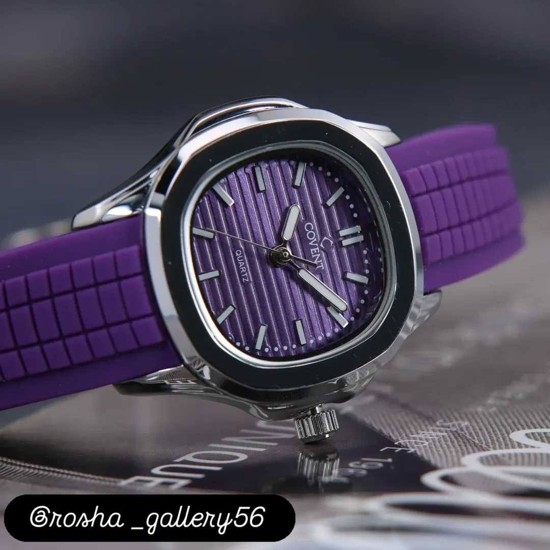 بند سیلیکونی ساعت Covent زنانه